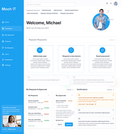 ServiceNow Portal UI Design - #2 by Adeel Naeem Naqi on Dribbble