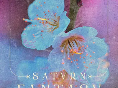 Fantasy for SATVRN🌠 album artwork cover design graphic design illustration modern music