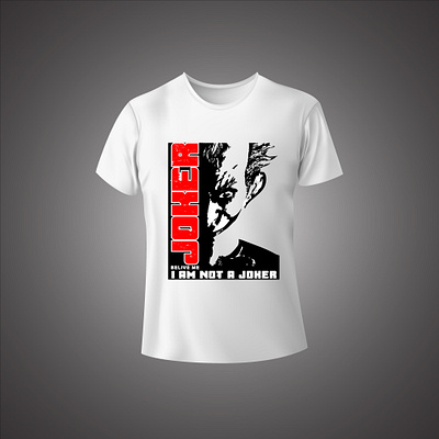 Joker T shirt Design ocean
