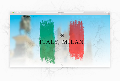 Italy Tours · Booking System app branding crm design minimalism ui ux web website white