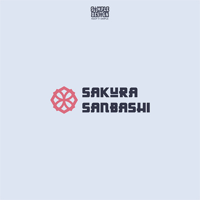 Sakura Sanbashi brand identity graphic design logo visual identity