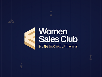 Women Sales Club For Executives community design logo logo design website women women in sales women sales women sales club