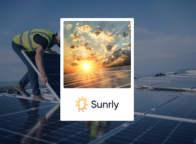 Sunrly Solar Brand identity, Logo design brand identitiy branding energy graphic design green logo design logo designer s letter logo solar logo solar panel logo sun logo