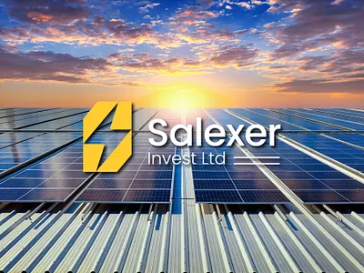 Salexer Solar Brand identity, Logo design brand ide brand identitiy branding graphic design green logo design logo designer power solar solar energy
