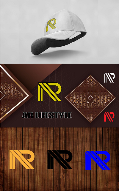 AR lifestyle ar lifestyle branding desain design logo