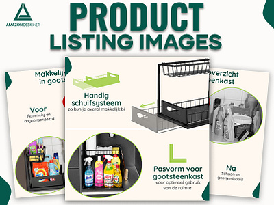 Listing Infographics Images || Sliding Shelf for Sink a content adobe illustrator adobe photoshop amazon amazon listing amazon listing images ebc graphic design infographic listing listing design listing images product infographic