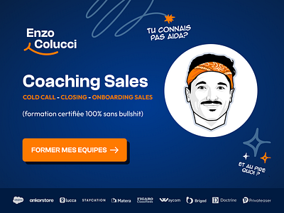 Enzo Colucci - Sales Coach branding design enzo colucci logo logo design sales sales coach