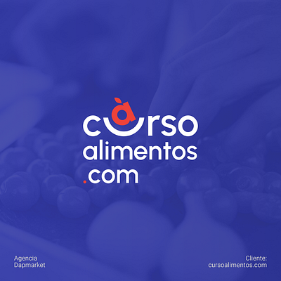 CursoAlimentos.com branding graphic design logo