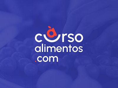 CursoAlimentos.com branding graphic design logo