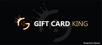 Gift card king Logo graphic design logo