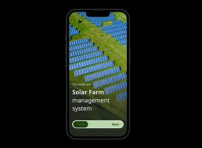 Solar Power app clean energy minimal mobile power solar walkthrough