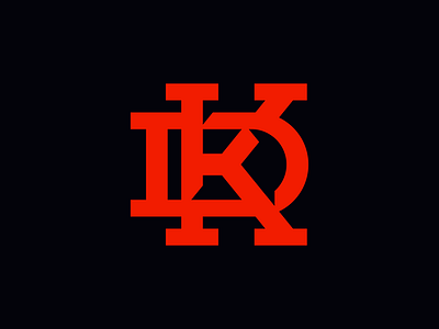 DK brand branding design dk elegant graphic design illustration kd letters logo logo design logotype mark modern monogram sign