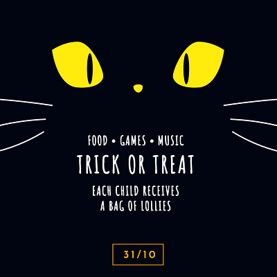 Illustration d'affiches pour Halloween affiche black cat design drawing flyer ghost halloween illustration poster pumpkin skull