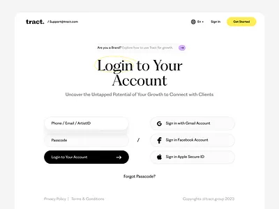 Login UI clean design google landing page link share login login ui marketing page onboarding product design register signup typography ui ui ux user experience ux web app web design website