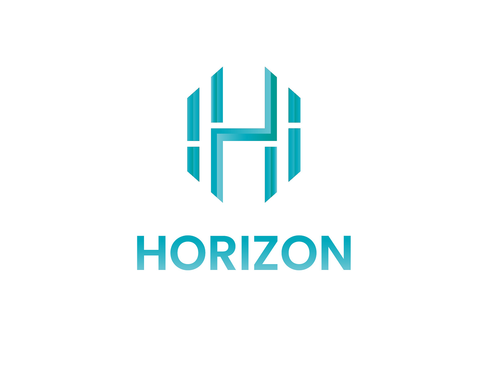 Letter H (Horizon - Logo Design) by Oasiuddin Ahmed on Dribbble