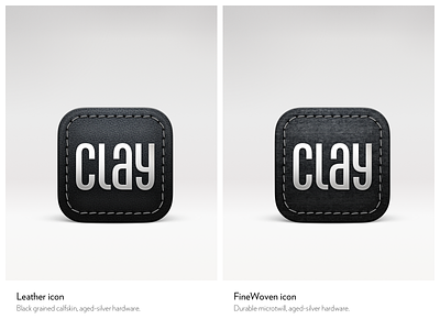 Clay Fall 23 App Icon Collection app icon clay crm ios macos prm sketch skeuomorphism