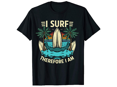 I SURF THEREFORE_T-SHIRT DESIGN canva t shirt design custom shirt design graphic design how to design a shirt how to make tshirt design illustrator tshirt design merch design photoshop tshirt design surfing t shirt surfing t shirt design t shirt design t shirt design ideas t shirt design photoshop t shirt design software t shirt design tutorial tshirt design tshirt design free