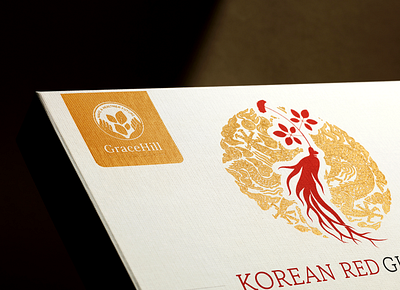 Korean Red Ginseng Package Design box design branding graphic design package package design packaging packaging design stick design