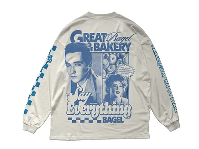 Great Bagel & Bakery Merchandise and Apparel app apparel branding design graphic design illustration merchandising typography