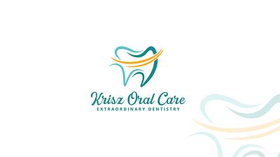 Kris Oral Care logo dentist logo logodesign modern
