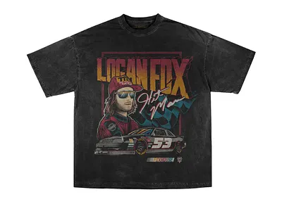 NASCAR Parody Merchandise apparel branding design graphic design illustration logo merchandising typography