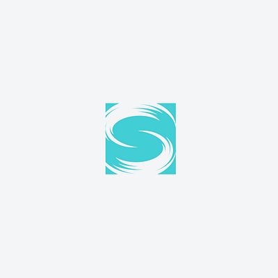 Letter S letter s s logo serf waves