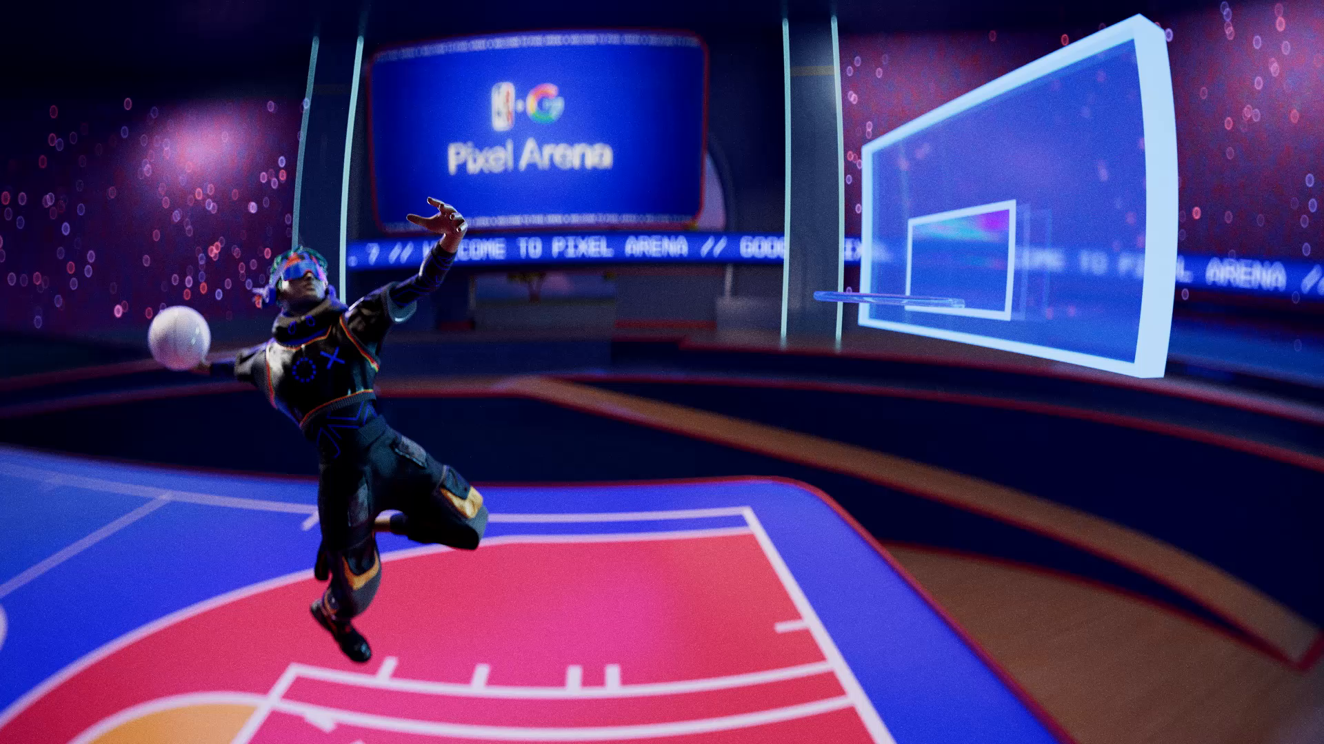 PIXEL ARENA — Google x NBA by Cyrill Durigon for Jam3 on Dribbble