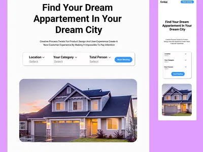 Housing Website Design branding design graphic design illustration logo metaverse ui ux vector webdesign