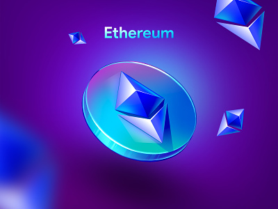 Ethereum 3d 3d illustration blockchain branding coin illustration crypto coin crypto currency digital art digital illustration ethereum ethereum coin ethereum coin illustration graphic design illustration logo logo illsutartion painting ui web 3 concept