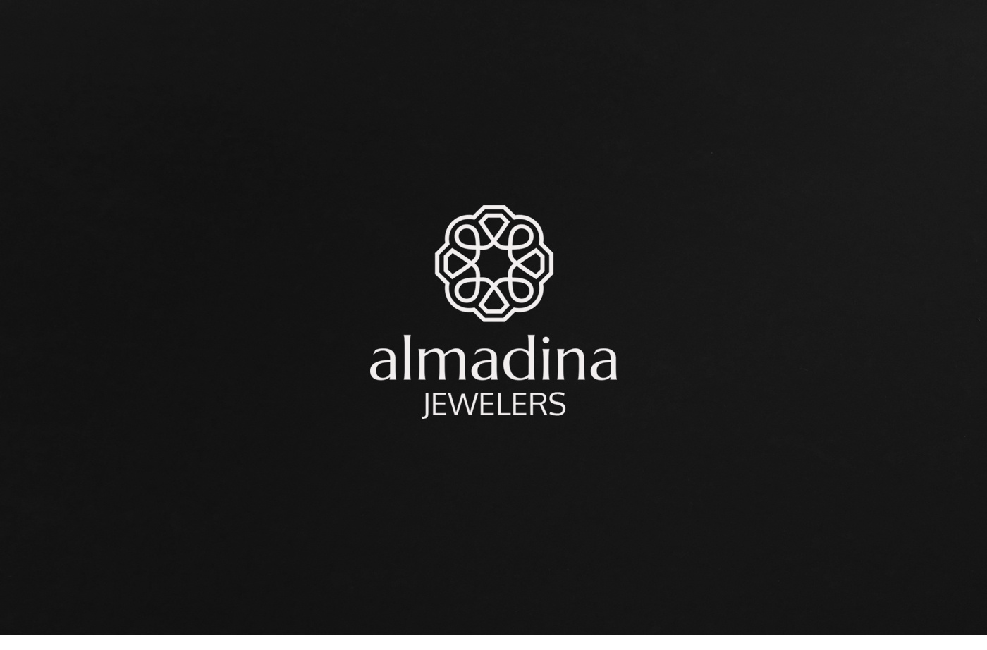 almadina Jewelers - Brand Development arabasque branding gold identity islamic jewelery jewellery logo