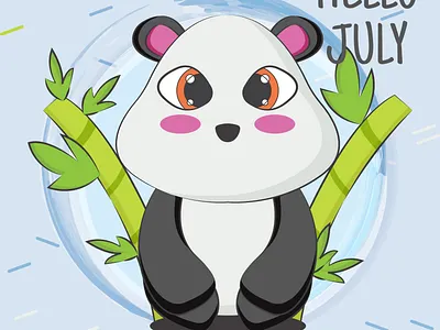 Cute Animal Panda kids game