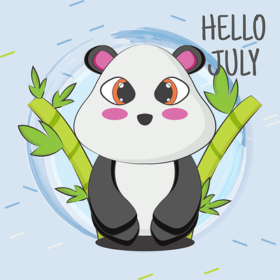 Cute Animal Panda kids game