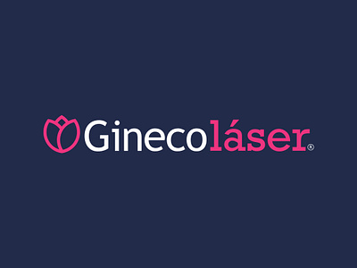 Ginecoláser - Gynecology branding graphic design logo