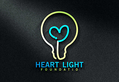 Heart Light Logo Design branding graphic design logo