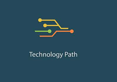 Logo Design For Technology Path branding graphic design logo ui