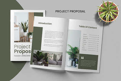 Project Proposal (Brochure Template) corporate brochure