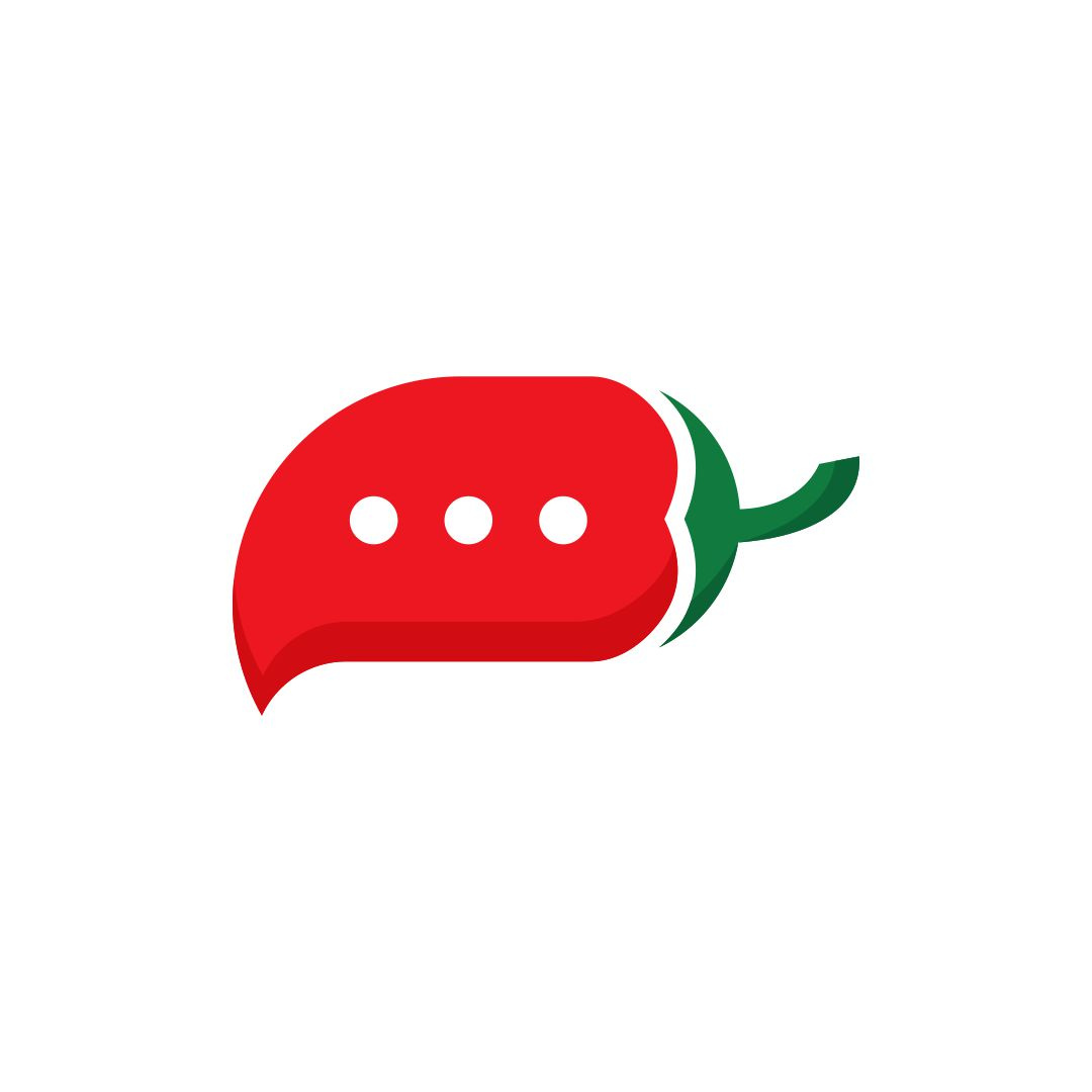 Spicy Chat Logo by Flock! Studio on Dribbble