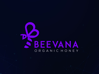 Beevana - Logo Animation 2d animation after effects animated logo animation bee bee logo branding corporate logo elegant logo flat logo graphic design honey logo logo logo animation logo design animation logo mark logo presentation minimal logo motion graphics simple logo animation