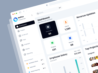 Noffice Dasboard agency dashboard client component dashboard dashboard office employee hire hrd hrd dashboard office office management office reports priority projects reports revenue