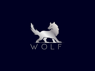 Wolf Logo angry wolf app branding design game graphic design illustration logo strong ui ux wild wolf wolf wolf logo wolfy wolves wolves logo