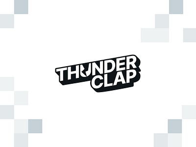 ThunderClap Logo agency brand branding code developer graphic design logo low code mark minimal no code webflow