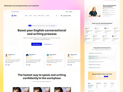 High Converting Landing Page | Redesign coaching website design digitalweb expert azi expertazi redesign redesign website redesign website ui ui uxdesign websolutions