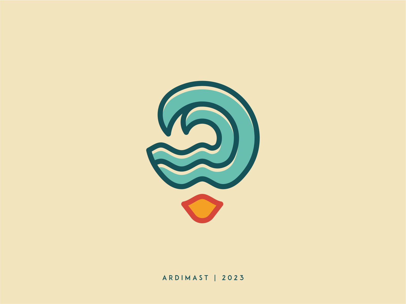 Wave Travel Logo - For Sale! beach branding design for sale illustration logo minimalism ocean summer travel travel pin vector wave