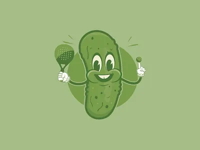 pickle logo design graphic design illustration logo