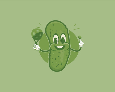 pickle logo design graphic design illustration logo