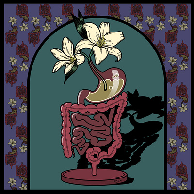 Organs Vase illustration