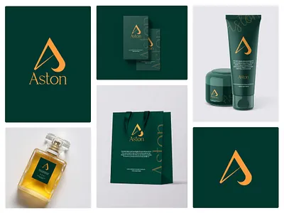 Aston Logo Design aston bag beauty beg best card clean creative fashion girls logo logo design logo maker minimal presentation product simple top women