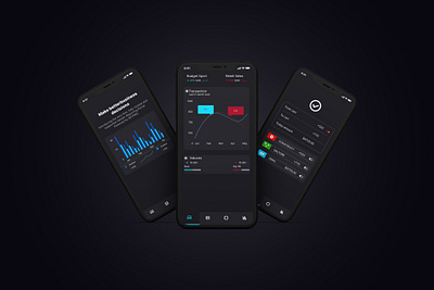 Startup Mobile App Design app design banking app bit coin black cryptocurrency design graphic design minimal mobile mobile app nft responsive startup ui ux