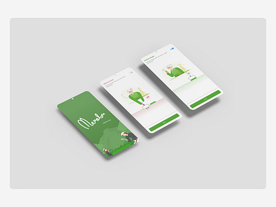 A Crop purchasing app branding flatdesign graphicdesign illustration ui ux vector