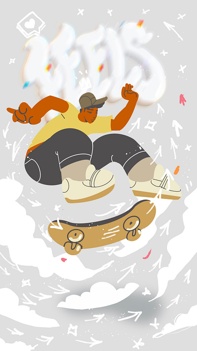FEELS | SB character design illustration procreate twinbull